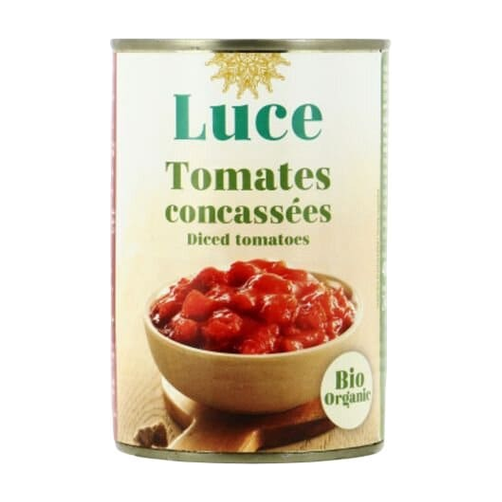 [MK-BITOMCON400] 400g - Tomates concassees bio - Luce