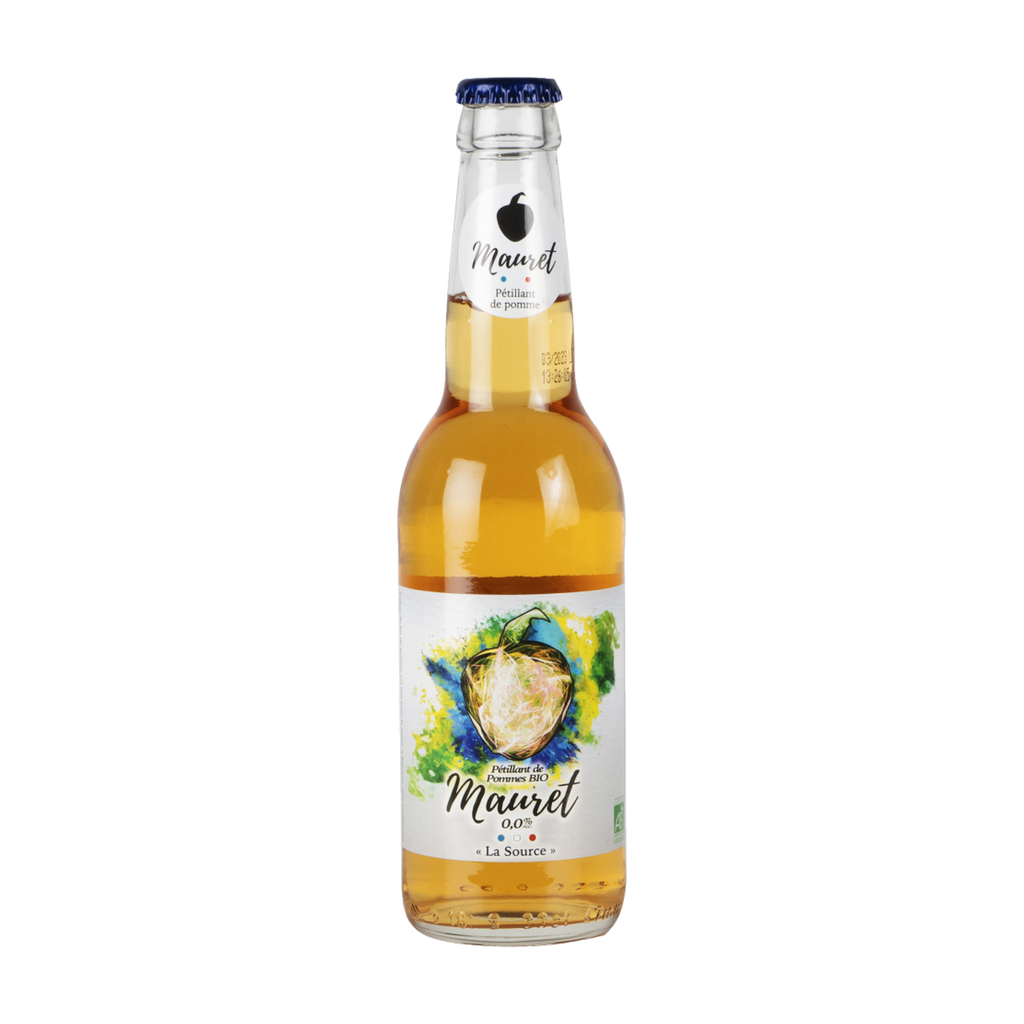 [MT-SSALV33] 33cl - Cidre sans alcool 'La Source' bio - Mauret
