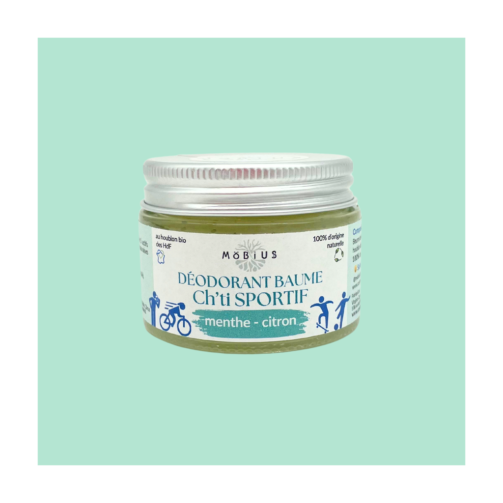 [MB-DSP50] 50ml - Déodorant Ch'ti Sportif / menthe - Mobius