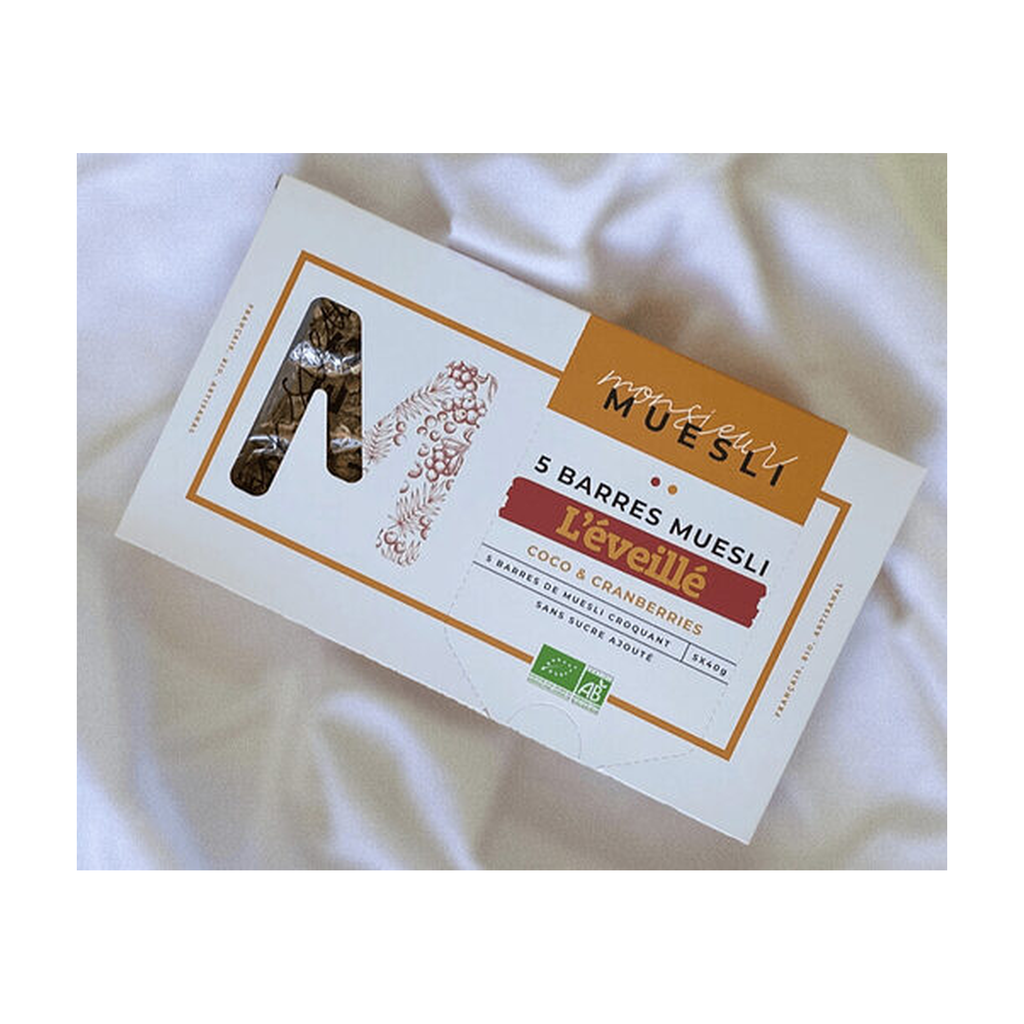 [MR-BARAUD40] 40g - Barre muesli Eveillé bio - Monsieur Muesli