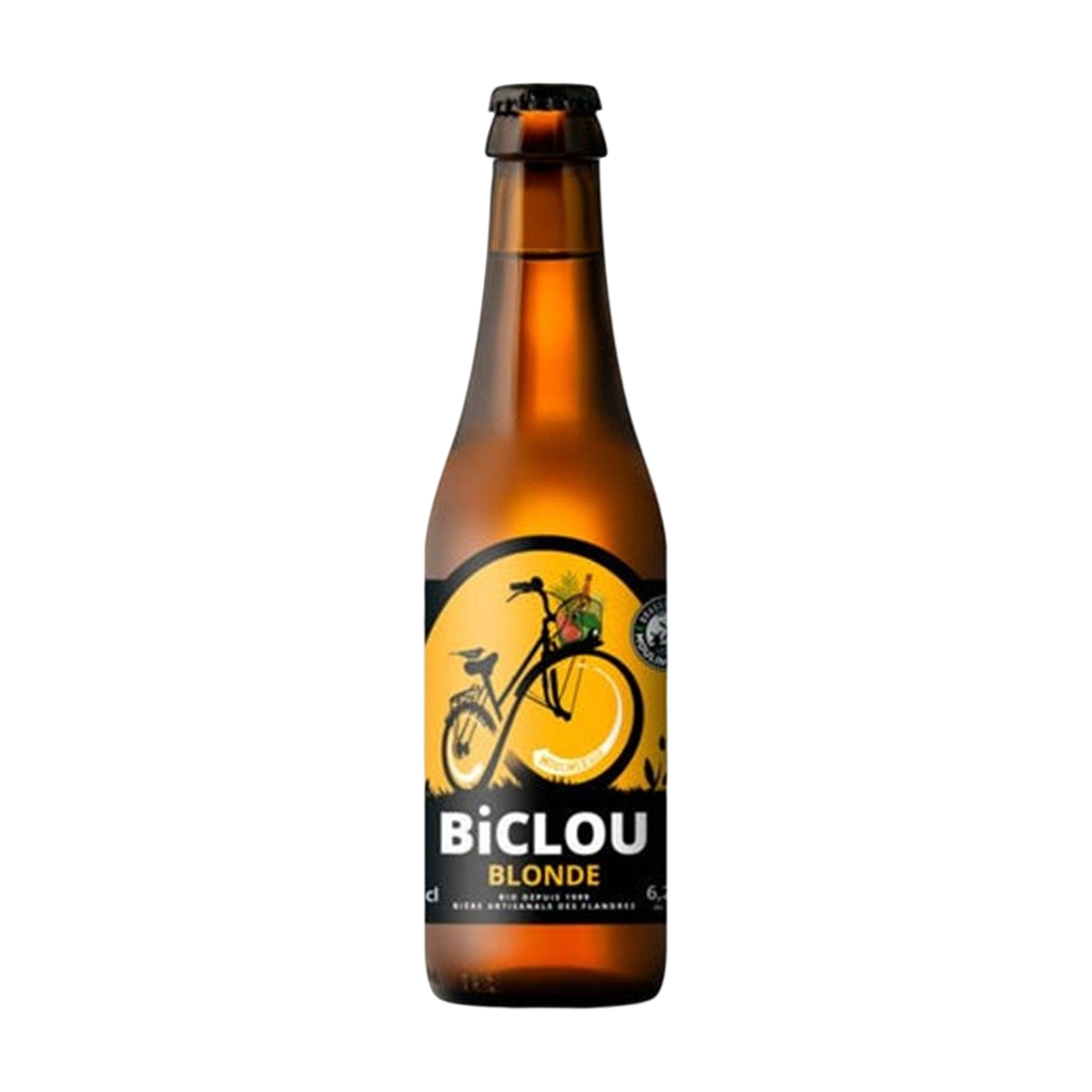 [MA-BIBLOND33] 33cl - Biclou Blonde - 6,2° bio (réemploi) - Brasserie Moulins d'Ascq
