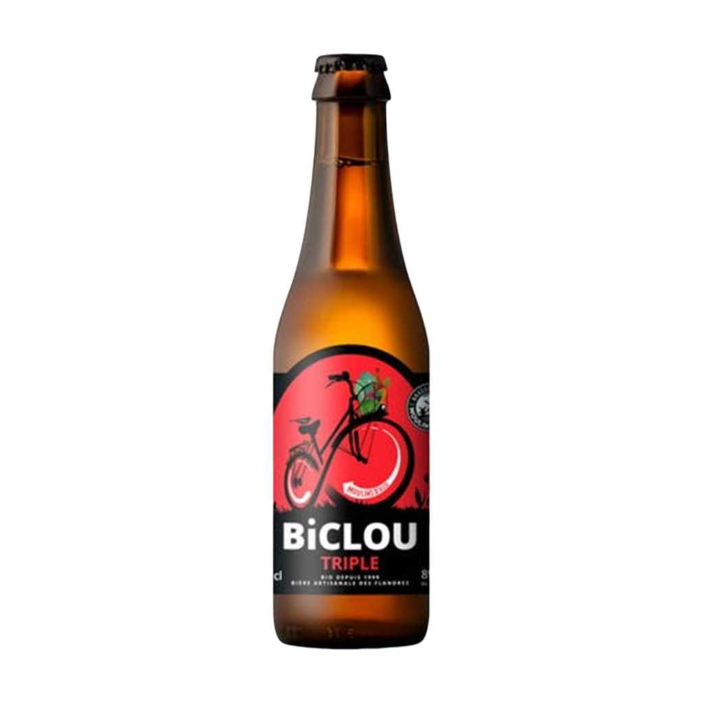 [MA-BITRIP33] 33cl - Biclou Triple - 8° bio (réemploi) - Brasserie Moulins d'Ascq