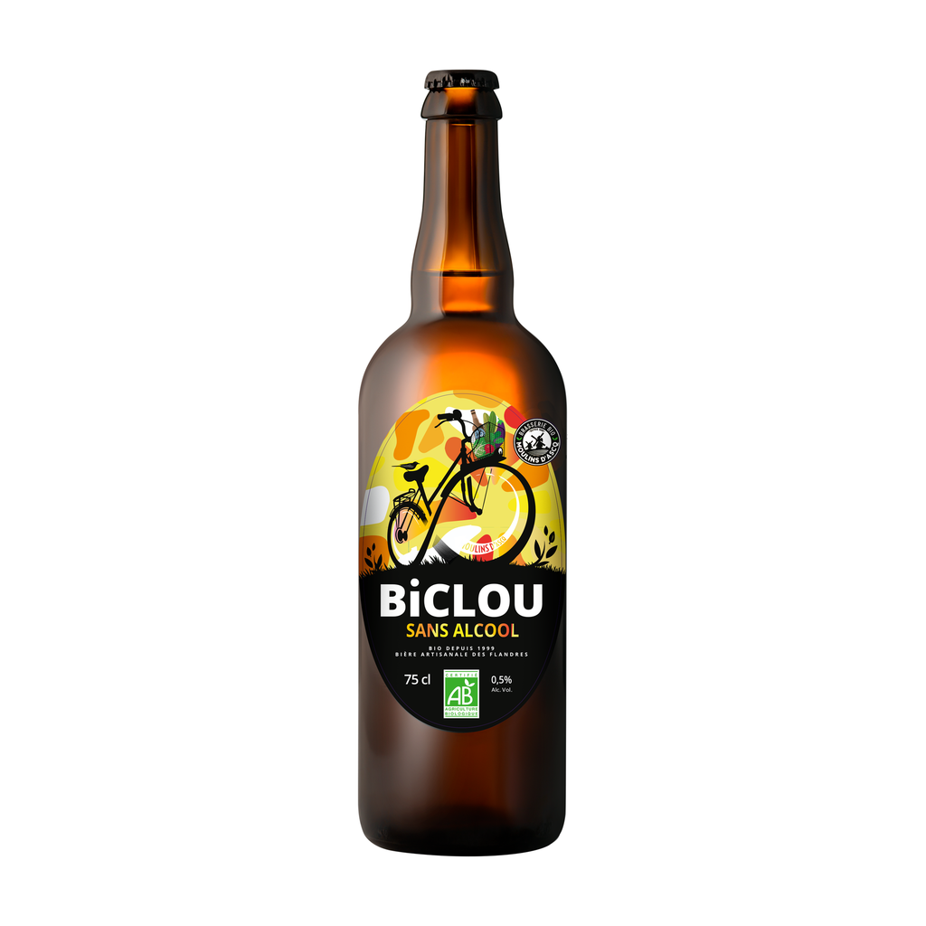 [MA-BISA75] 75cl - Biclou Sans alcool Sour IPA - <0,5° bio (réemploi) - Brasserie Moulins d'Ascq