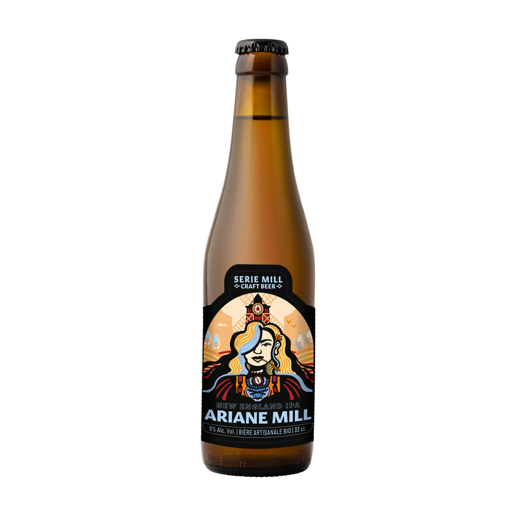 [MA-ARIANE33] 33cl - Ariane Mill - NEIPA 6° bio (réemploi) - Brasserie Moulins d'Ascq