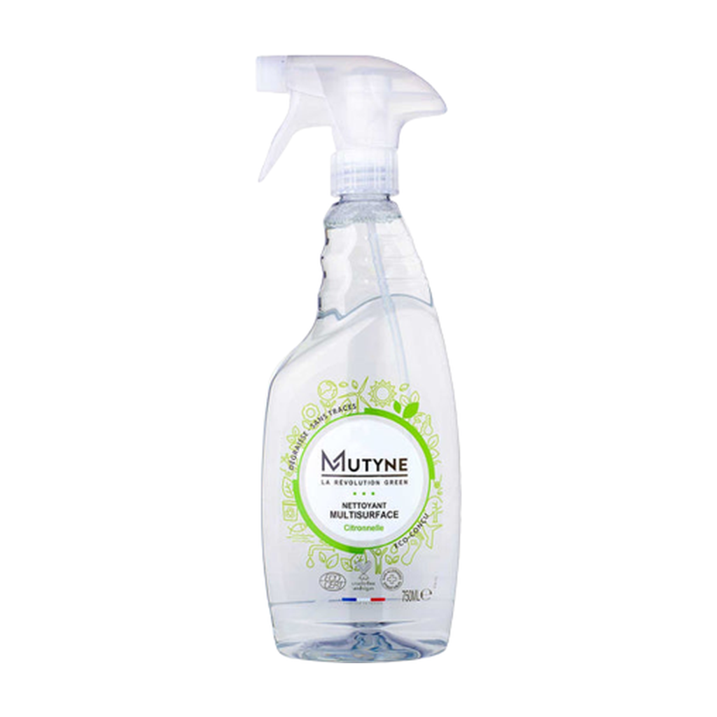 [MUT-SN002] 750ml - Spray dégraissant multisurfaces citronnelle - Mutyne