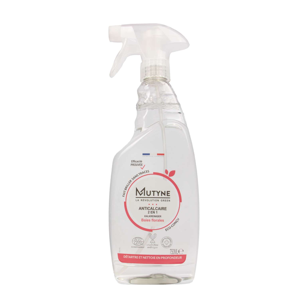 [MUT-SN005] 750ml - Spray Anticalcaire Baies Florales - Mutyne
