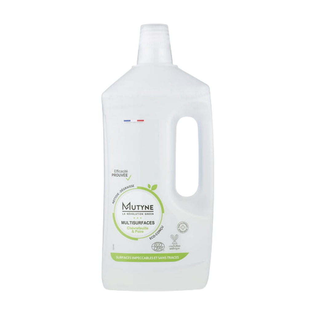 [MUT-AP001] 1l - Nettoyant Multisurfaces Poire & Chévrefeuille - Mutyne
