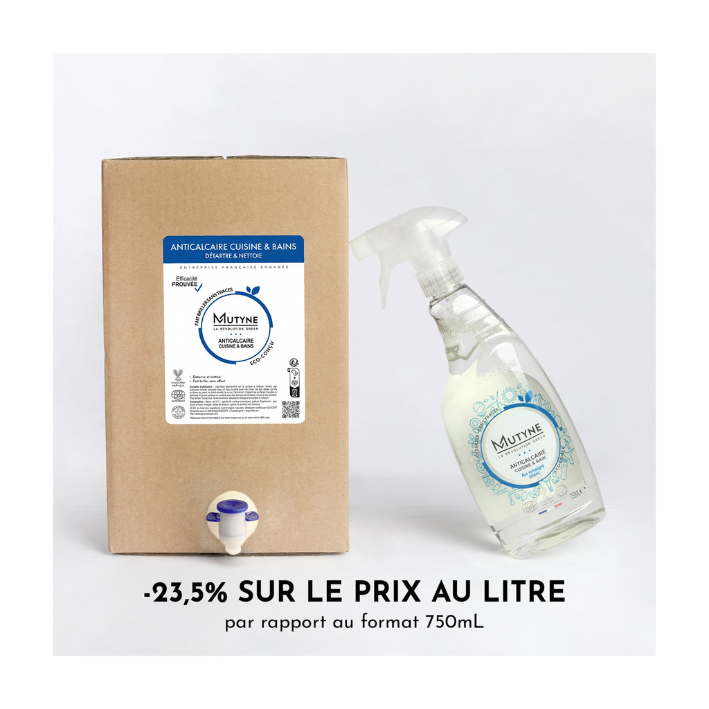 [MUT-SNV02] 10l - Nettoyant Anticalcaire Vinaigre Blanc - Mutyne