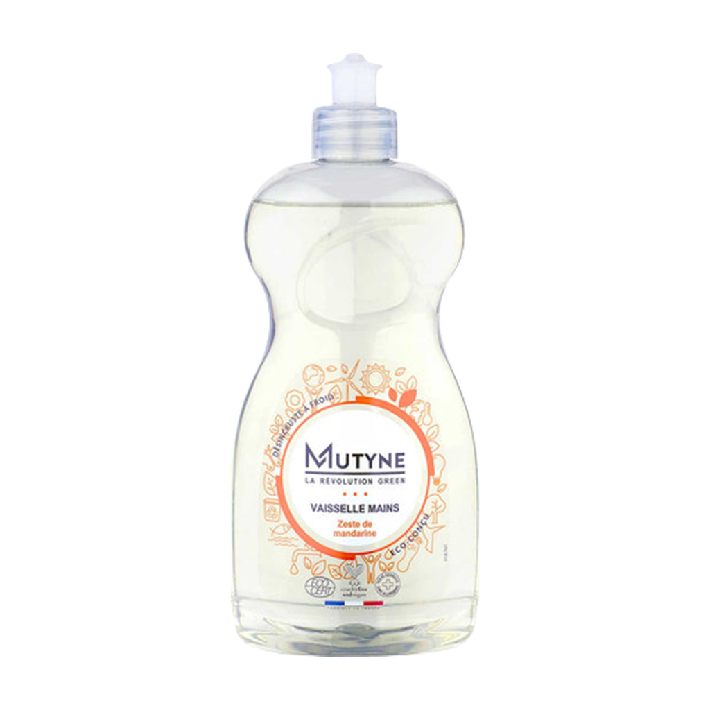 [MUT-LV001] 500ml - Liquide vaisselle main dégraissant Zeste de mandarine - Mutyne