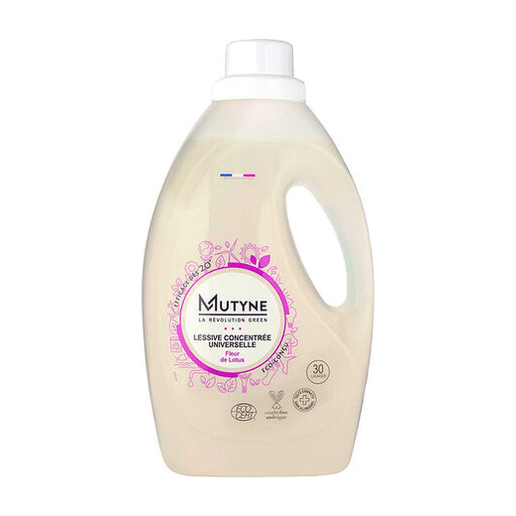 [MUT-LL001] 1,5l - Lessive liquide universelle parfumé Fleur de lotus - Mutyne