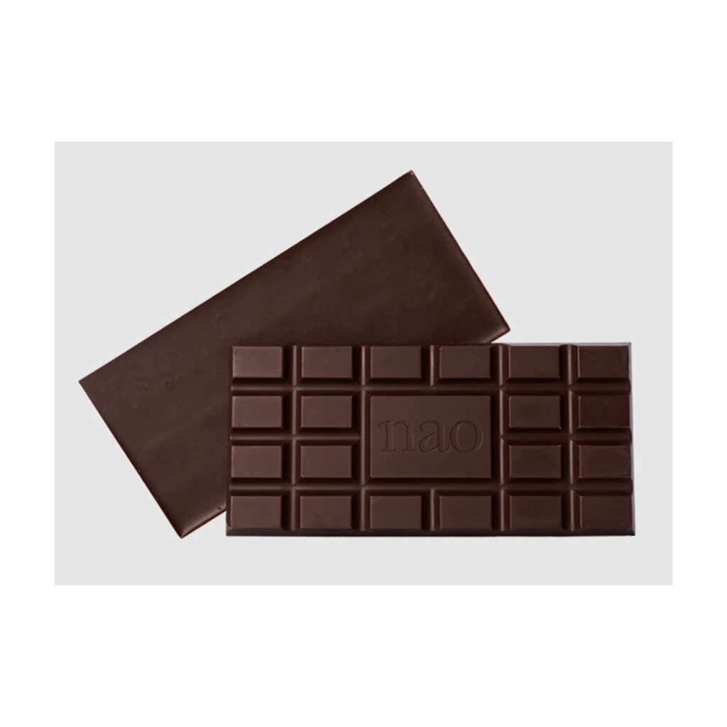 [NAO-NOIR72] 80g - Chocolat Noir 72% (Sao Tome) bio - Nao