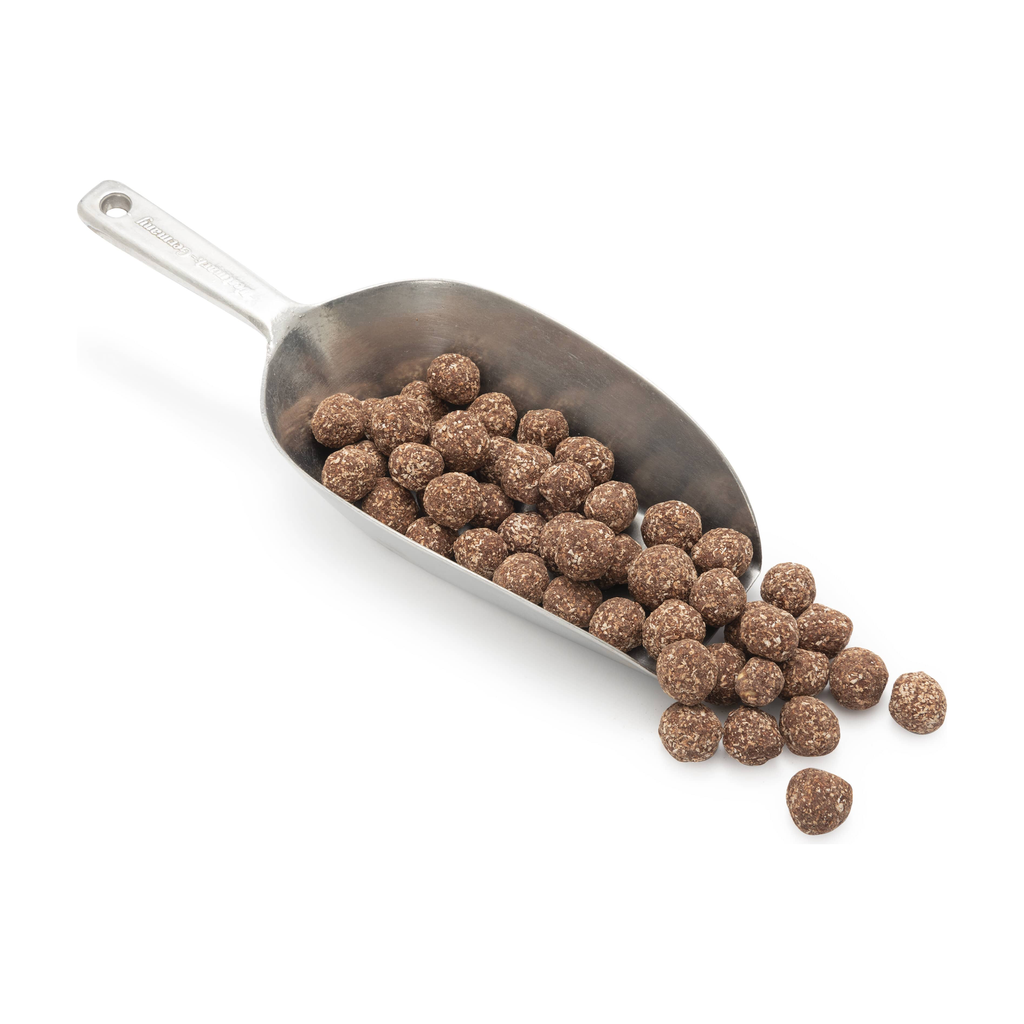 [NAO-ENRNOIN5KG] 2,5kg - Noisettes enrobées chocolat noir 72% VRAC bio - Nao