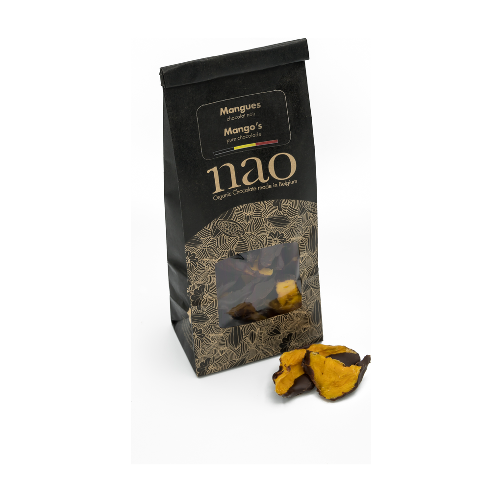 2kg - Mangues nappées de chocolat noir VRAC bio - Nao