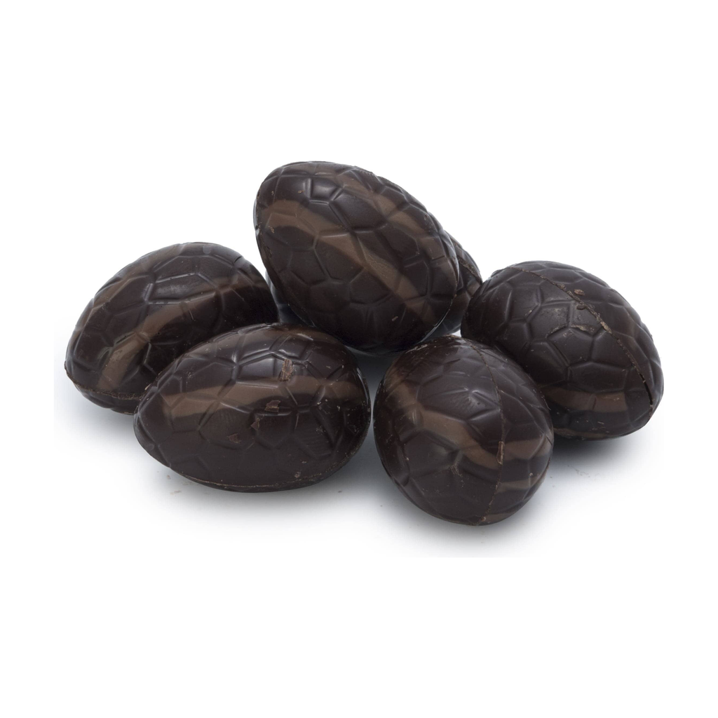 [NAO-OEUFNRPRAL2KG5] 2,5kg - Oeufs chocolat noir fourrés pralinés Vrac bio - Nao