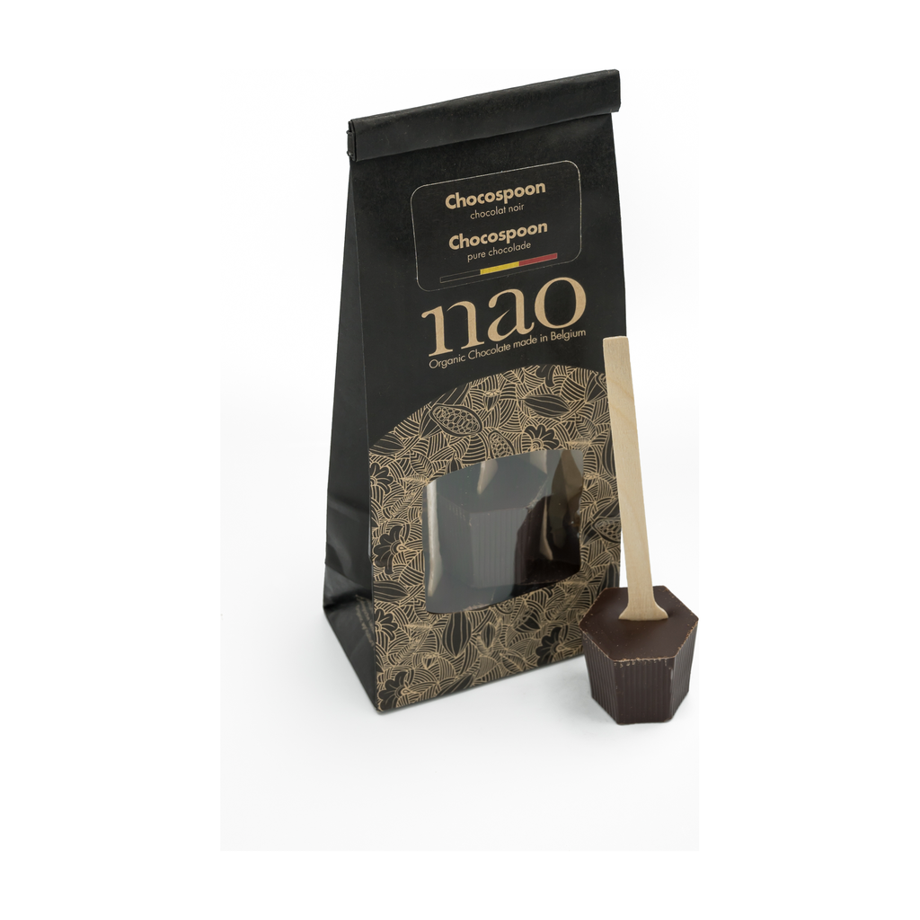 3x24g - Chocospoon Chocolat Noir 71% (sachet) bio - Nao