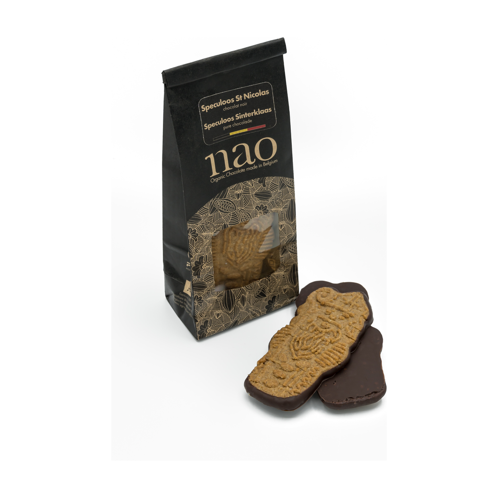 [NAO-N231] 3 pièces - Speculoos Chocolat Noir (sachet) bio - Nao