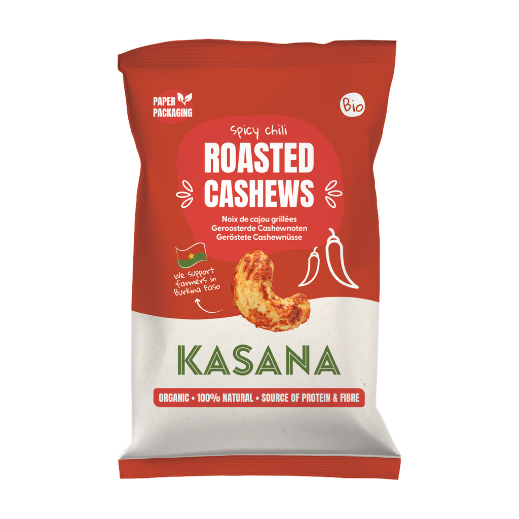 [NS-CAJCHIL150] 150g - Noix de cajou Chili bio - Kasana