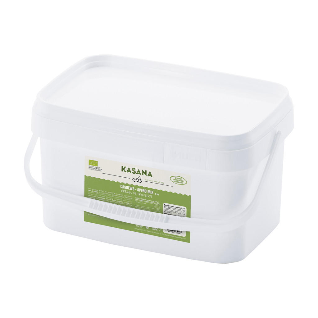 [NS-CAJHP6KG] 6kg - Noix de cajou Herbes de Provence bio (consigné) - Kasana