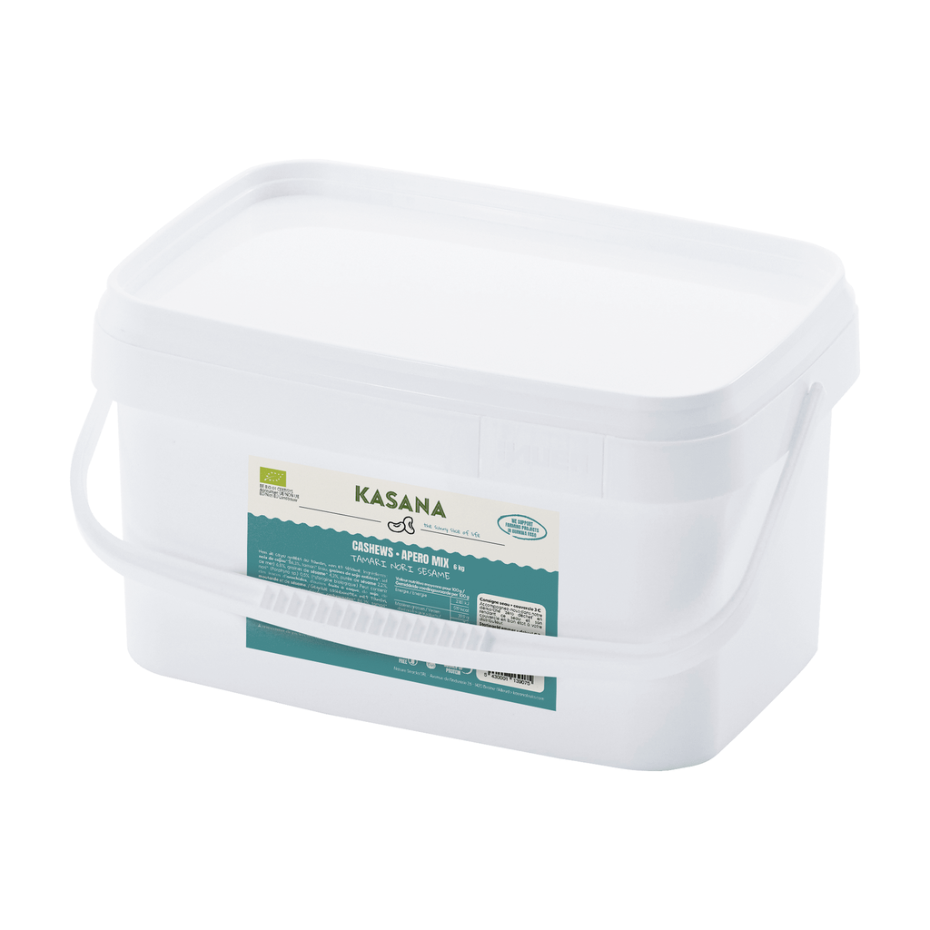 [NS-CAJNORSES6KG] 6kg - Noix de cajou Nori Sésame bio (consigné) - Kasana