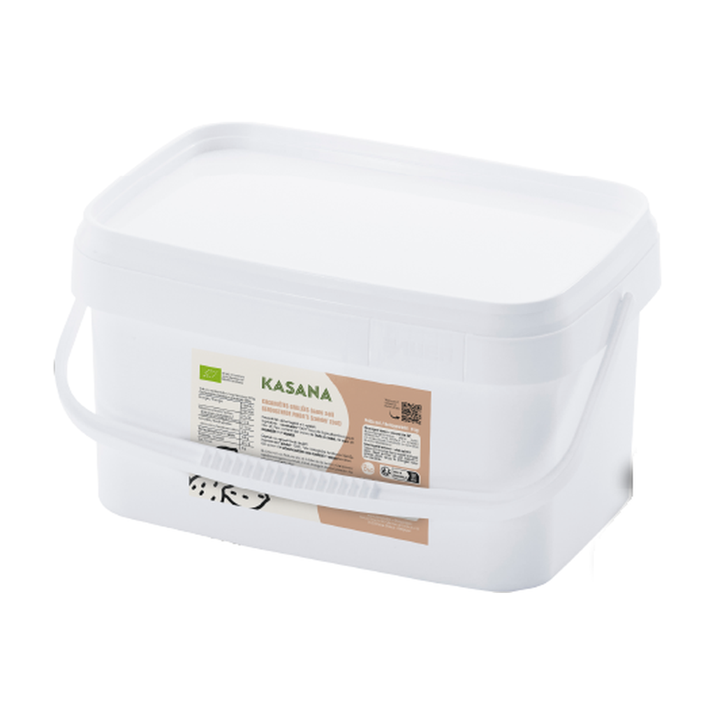 [NS-CACNAT8KG] 8kg - Cacahuètes décortiquées grillées nature bio (consigné) - Kasana