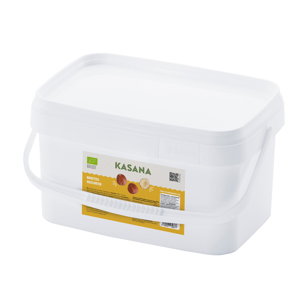[NS-NOIS5KG] 5kg - Noisettes decortiquées bio - Kasana
