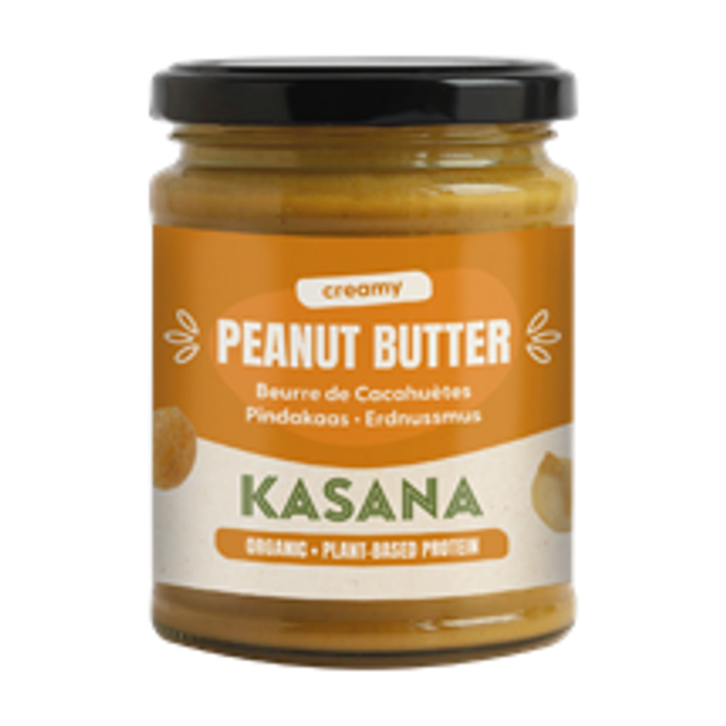 [NS-PURCACREAM280] 280g - Purée de cacahuètes Creamy (origine Burkina filière durable) bio - Kasana