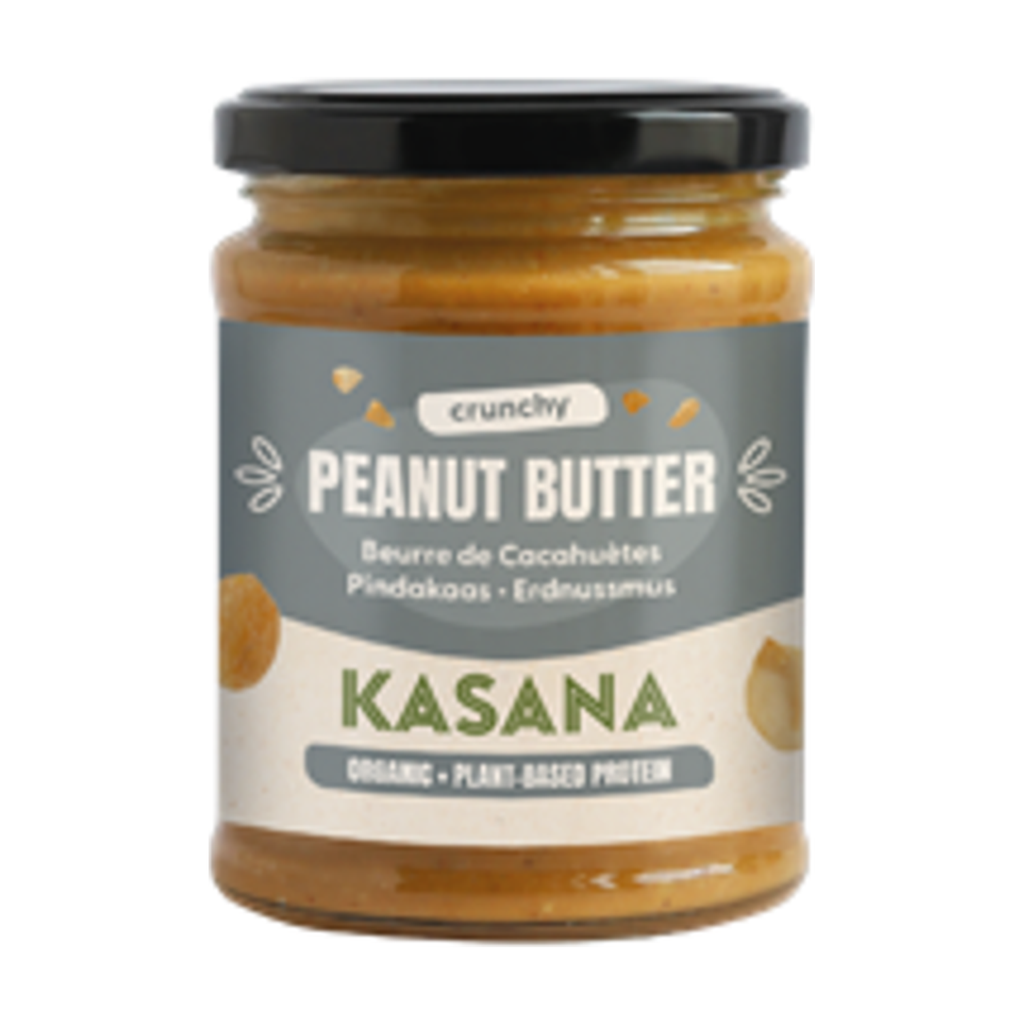 [NS-PURCACRUNC280] 280g - Purée de cacahuètes Crunchy (origine Burkina filière durable) bio - Kasana