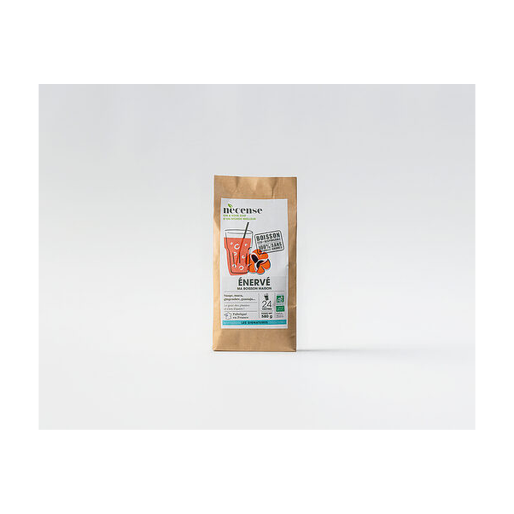 [NE-TEN023S0] 1,7kg (pour 23l) - Soda Enervé à préparer bio - Necense