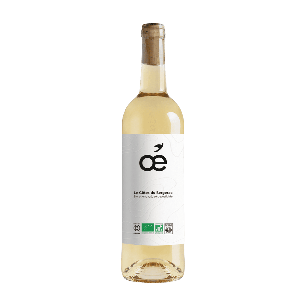 75cl - AOC Côtes de Bergerac blanc moelleux bio (réemploi) - Oé