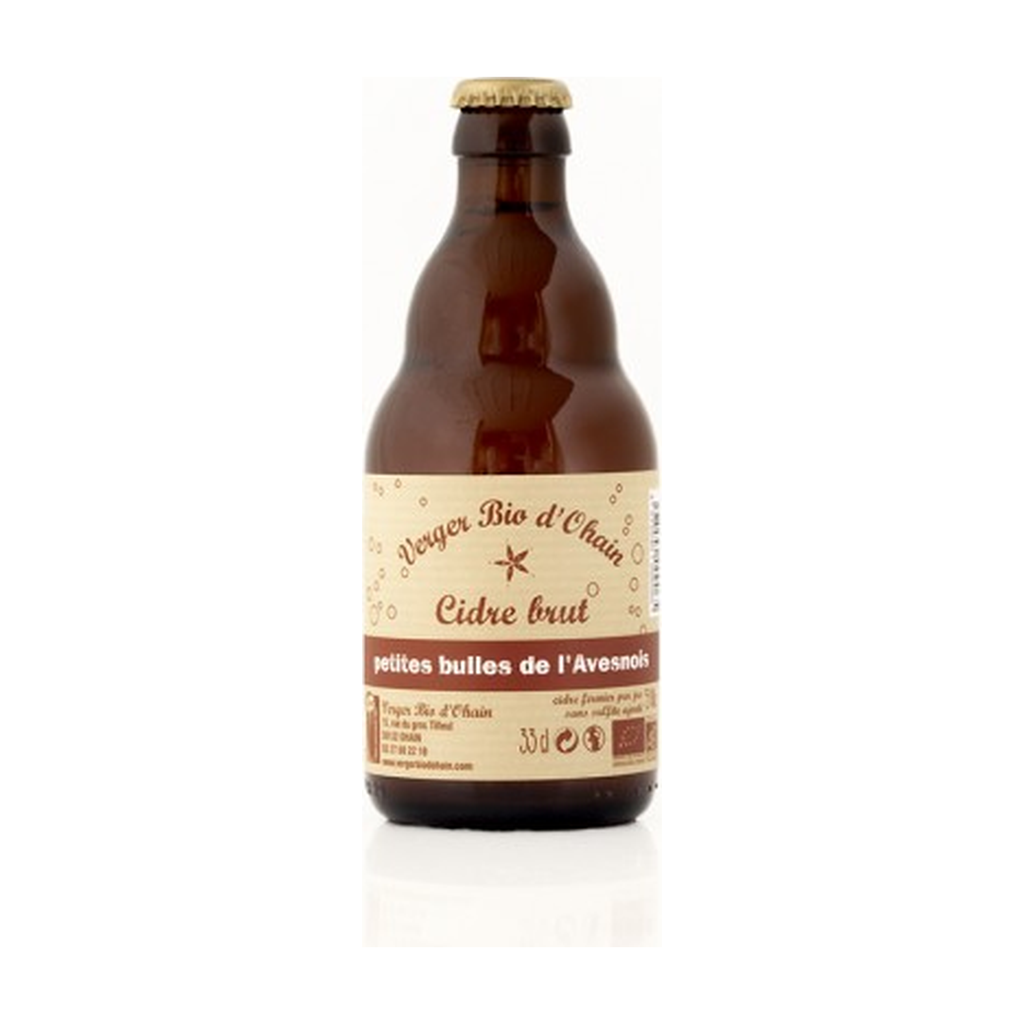 [OH-CB33] 33cl - Cidre brut 'Petites Bulles' bio - Vergers d'Ohain