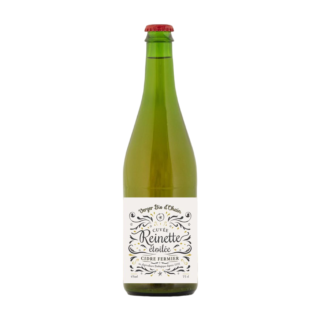 [OH-RE75] 75cl - Cidre fermier - cuvée Reinette étoilée bio - Vergers d'Ohain