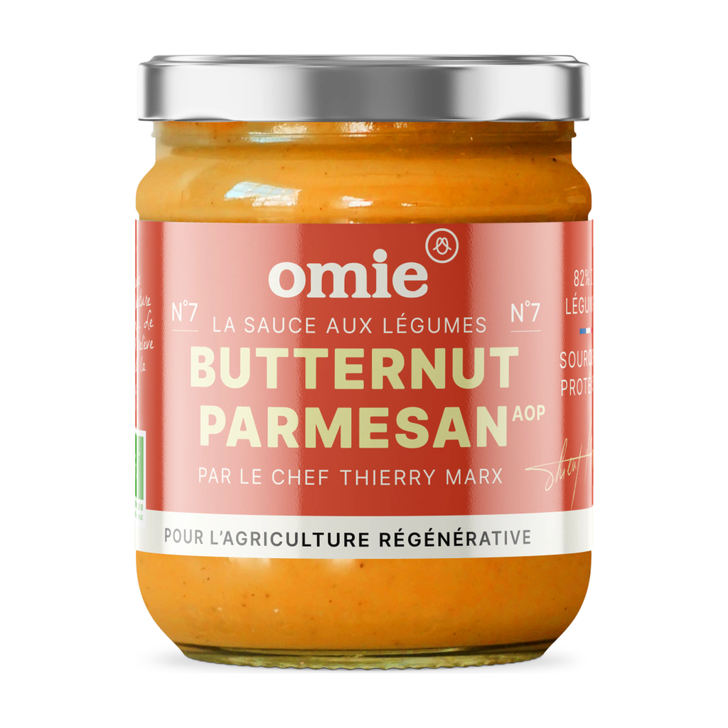 [OM-361] 180g - Sauce butternut parmesan bio - Omie