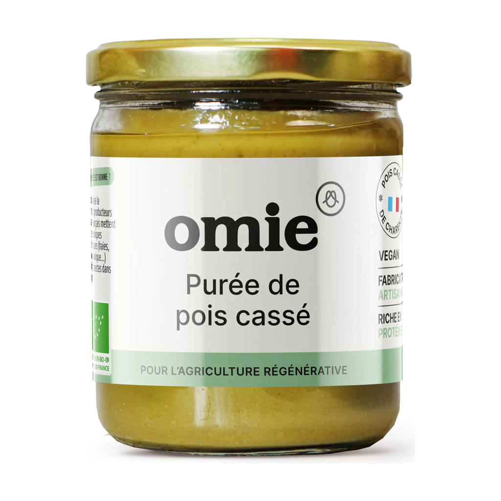 400g - Purée de pois cassés bio - Omie