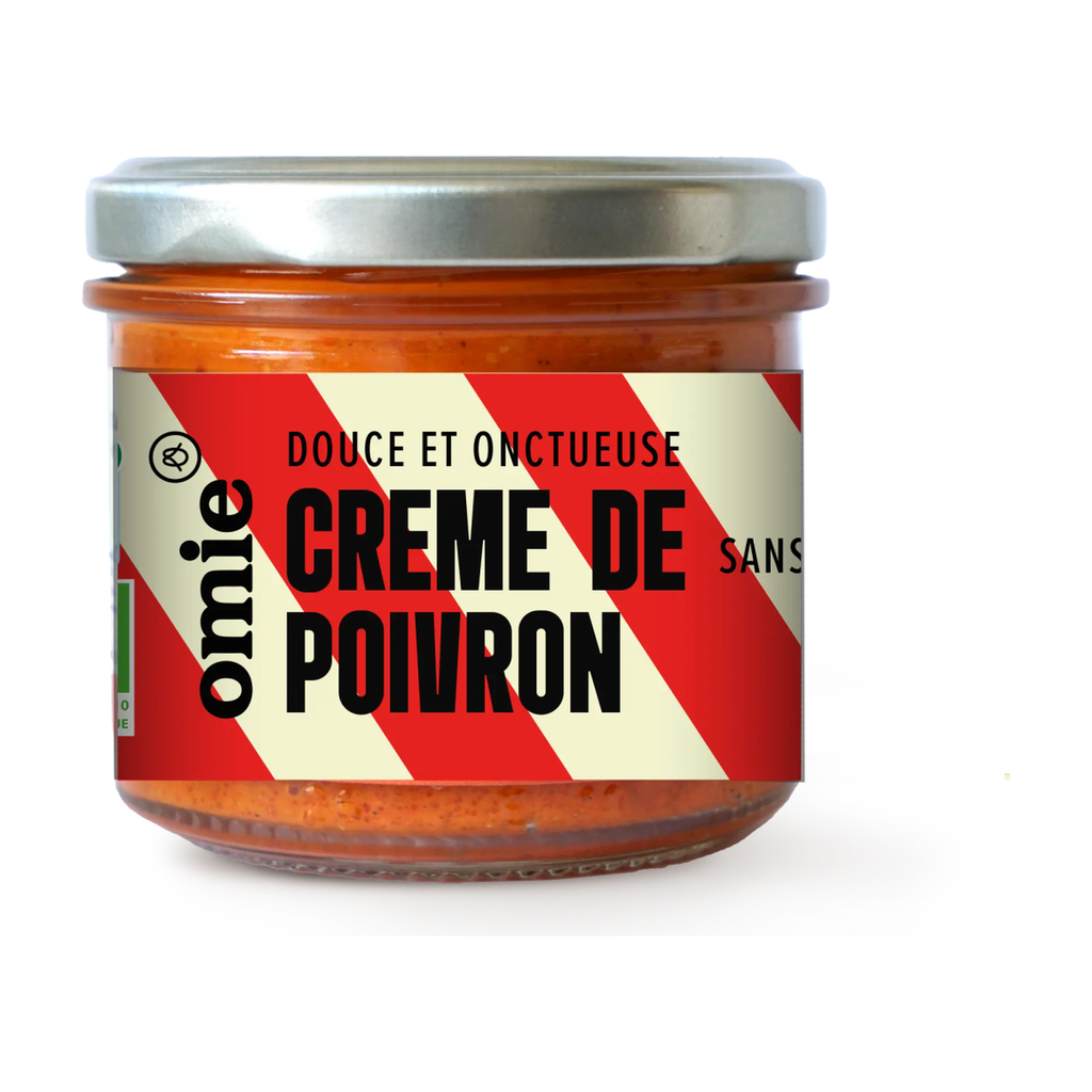 [OM-229] 90g - Crème de poivrons bio - Omie