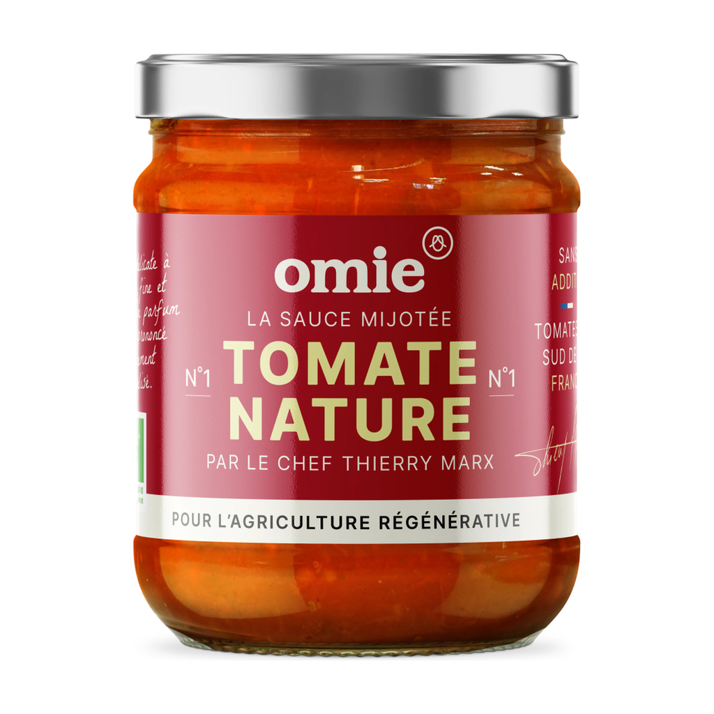 185g - Sauce tomate texture épaisse (tomates plein champs) bio - Omie