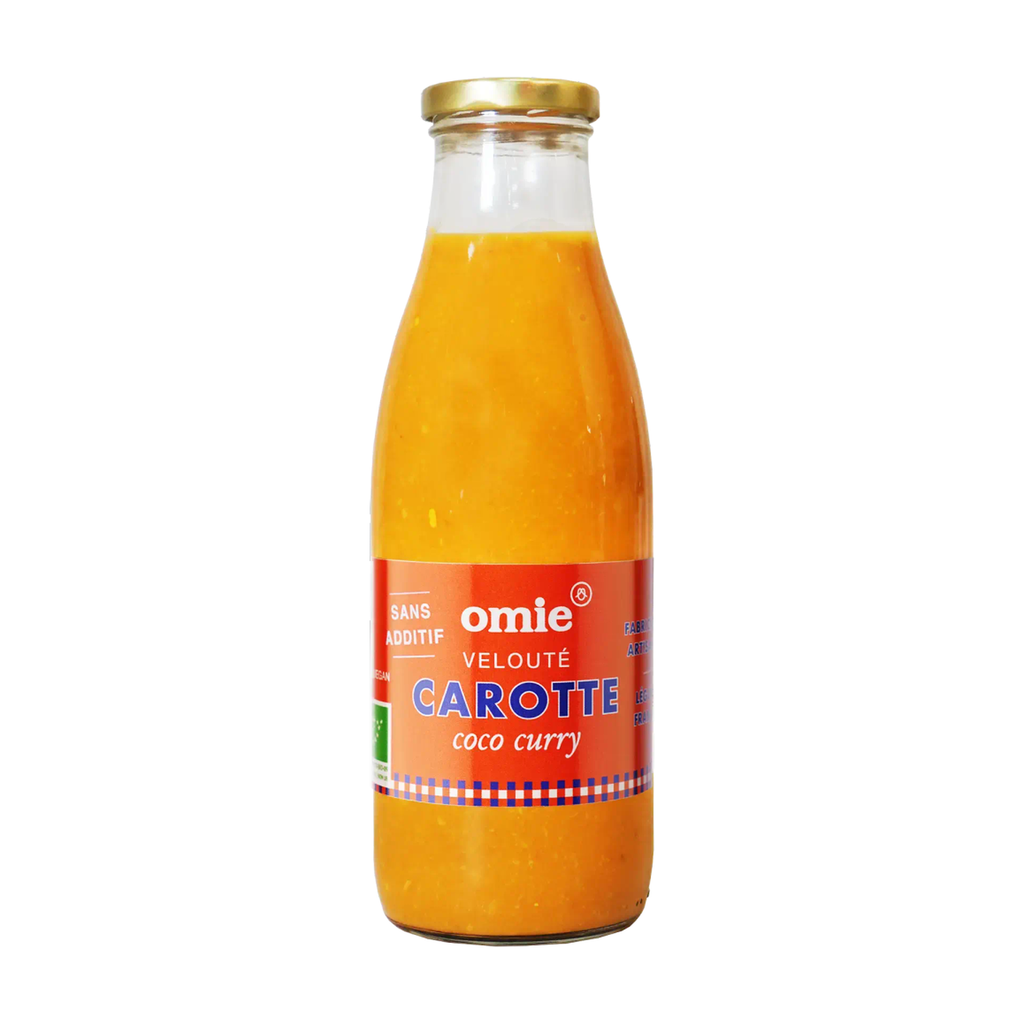 [OM-178] 75cl - Velouté carottes coco curry bio - Omie