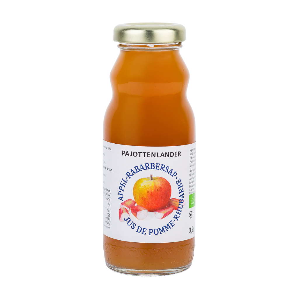 [PA-VC-POMRHUB20] 20cl - Jus pomme-rhubarbe bio (consigné) - Pajottenlander