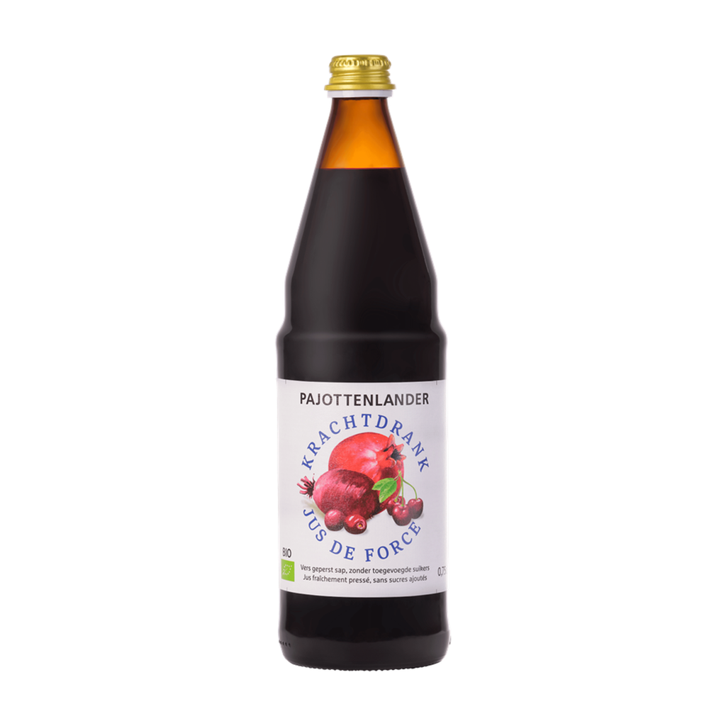 [PA-VC-FORCE75] 75cl - Jus de force (betterave, grenade, cerise) bio (consigné) - Pajottenlander