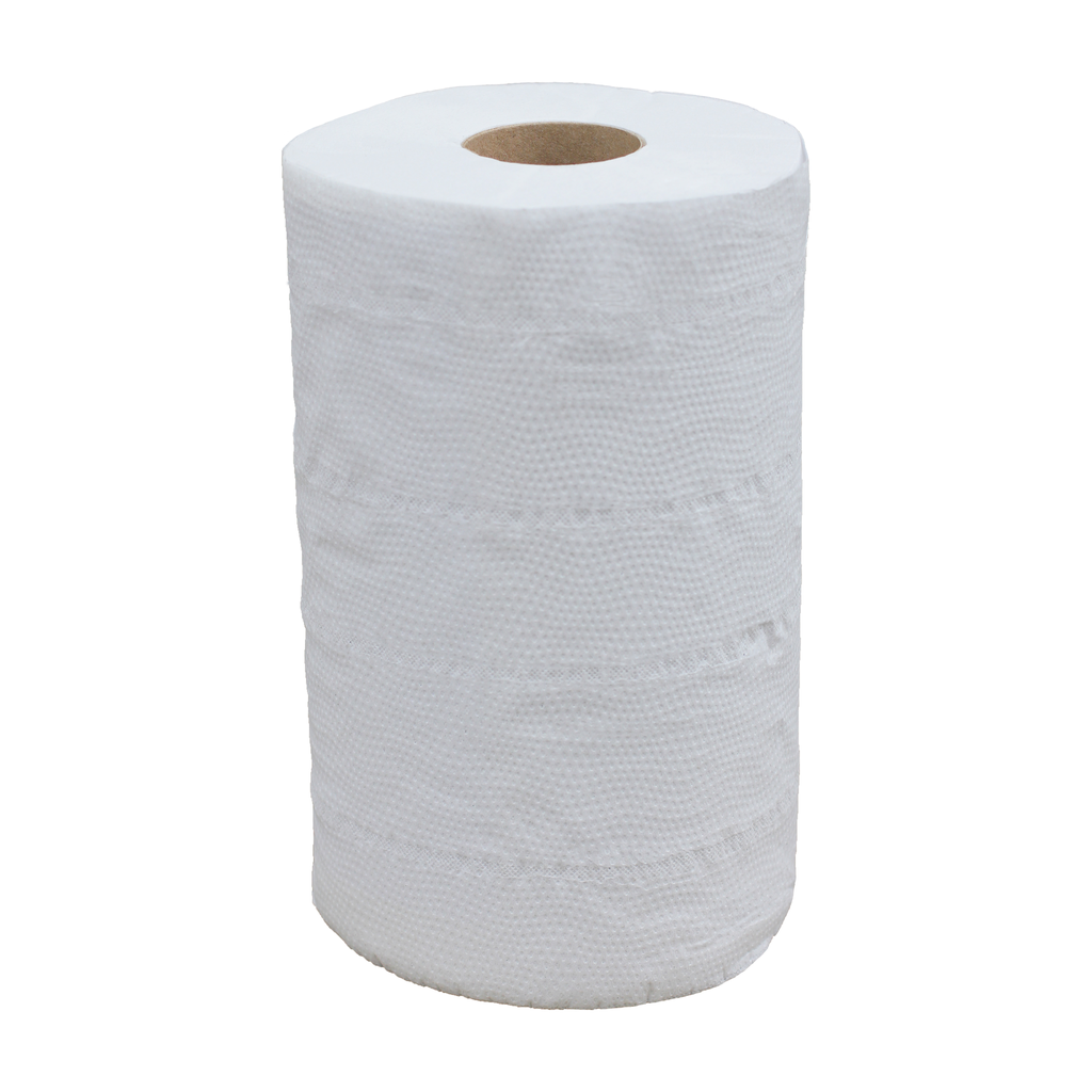 [PP-ESSTTVRAC] Essuie-tout compact recyclé 200 feuilles (25m) VRAC - Papeco