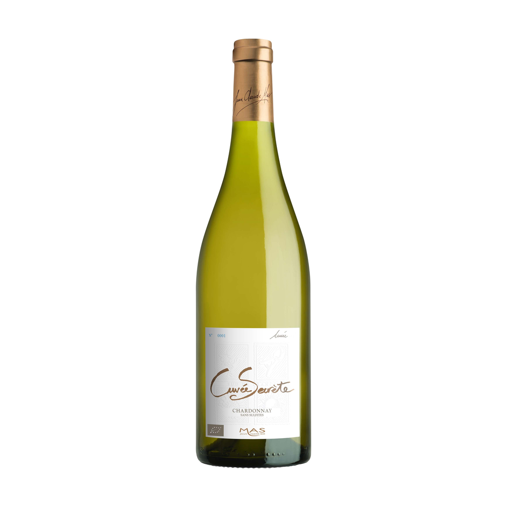 75cl - IGP d'Oc blanc 'Cuvée Secrète' CHARDONNAY sans sulfite ajouté bio - Domaine Paul Mas
