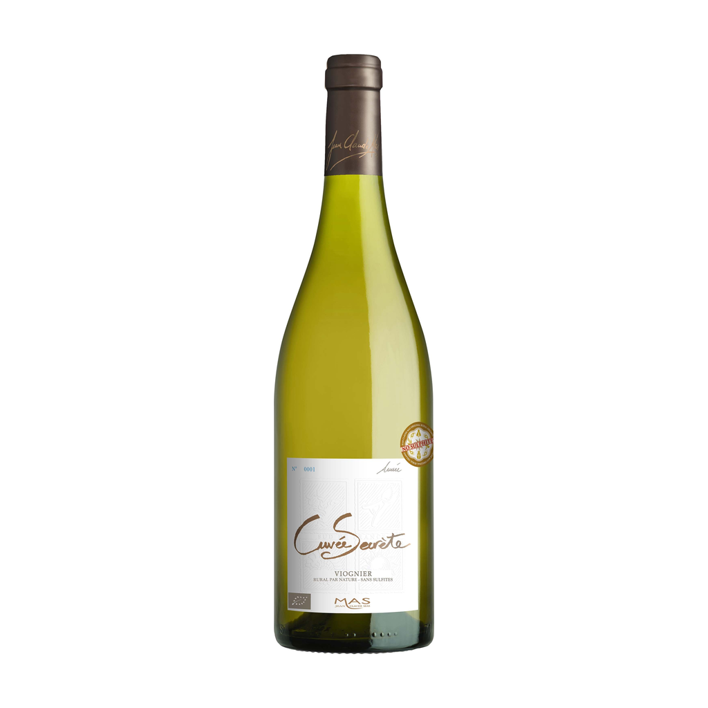 [PM-VB-CSVIO75] 75cl - IGP d'Oc blanc 'Cuvée secrète' VIOGNIER sans sulfite ajouté bio - Domaine Paul Mas