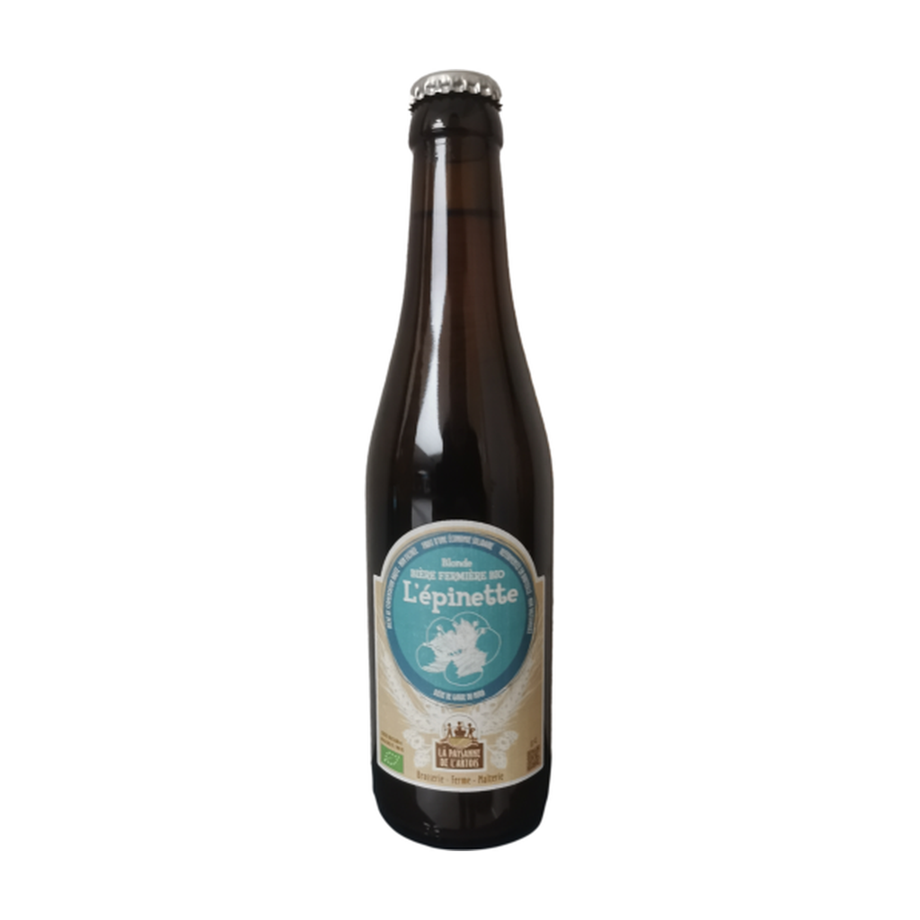 [PY-EPIN32] 32cl - Epinette - Blonde 5° bio (réemploi) - Brasserie Paysanne de l'Artois