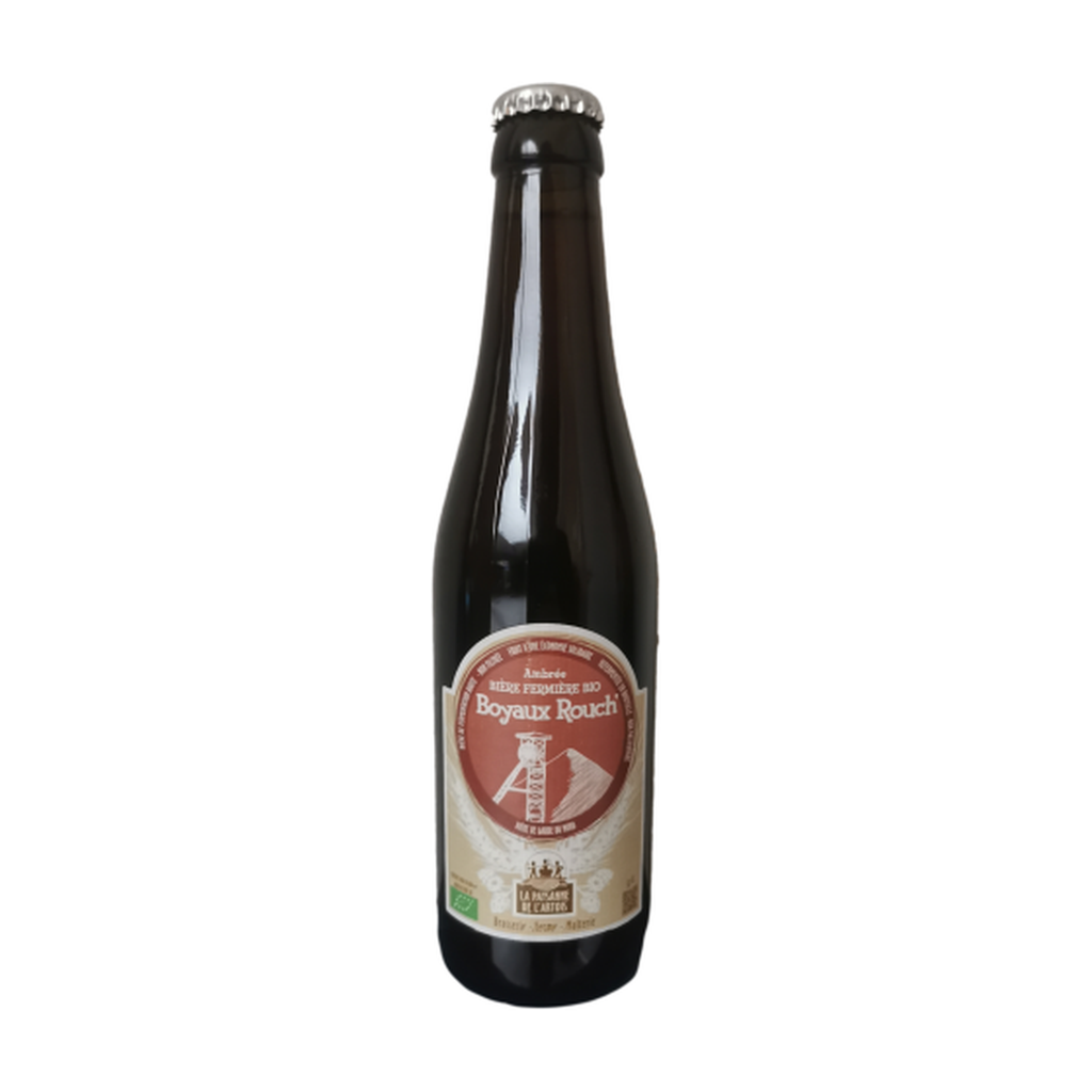 [PY-BOYRO32] 32cl - Boyaux Rouch' - Ambrée 5° bio (réemploi) - Brasserie Paysanne de l'Artois