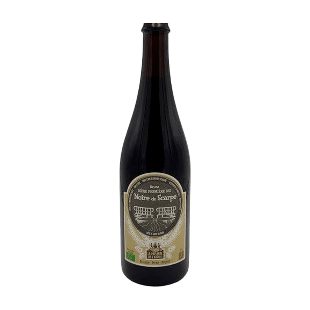 [PY-SCARP75] 75cl - Noire de Scarpe - Brune 6,5° bio (réemploi) - Brasserie Paysanne de l'Artois