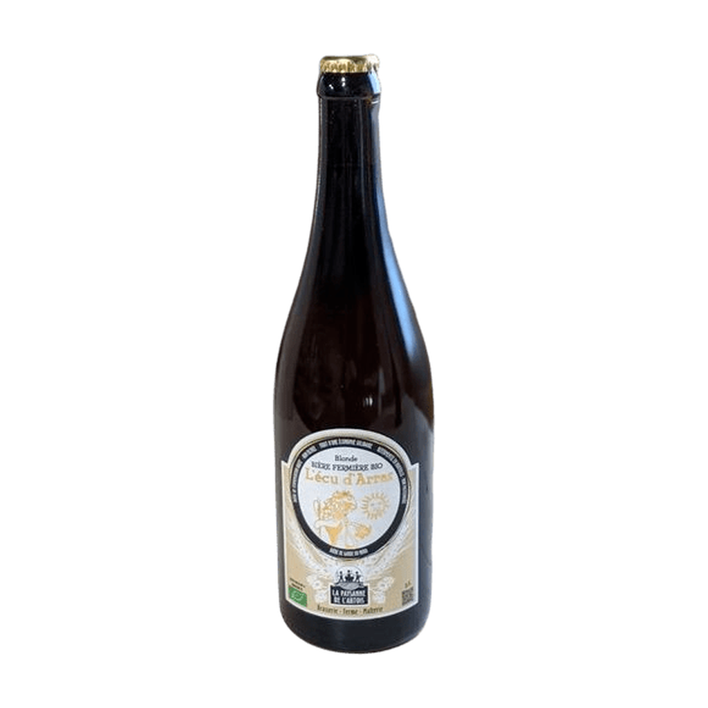 [PY-ECU75] 75cl - L'Ecu d'Arras - Blonde fermentée à la mélasse 5° bio (réemploi) - Brasserie Paysanne de l'Artois