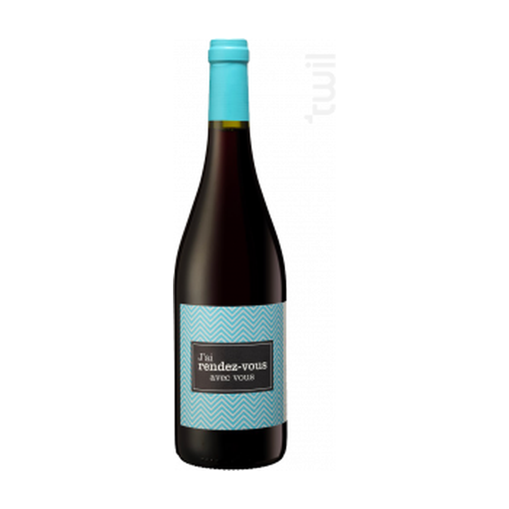 75cl - AOP Côtes Catalanes rouge 'J'ai rendez-vous avec vous' Grenache noir bio (réemploi) - Rière Cadène