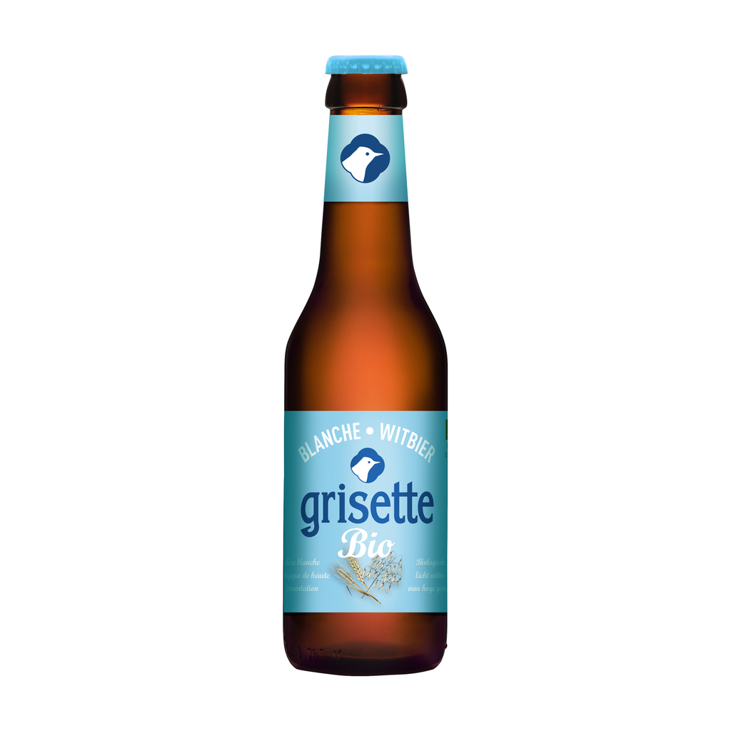 [SF-GRISBLANC25] 25cl - Grisette blanche - 5,5° bio (consigné) - Brasserie Saint Feuillen