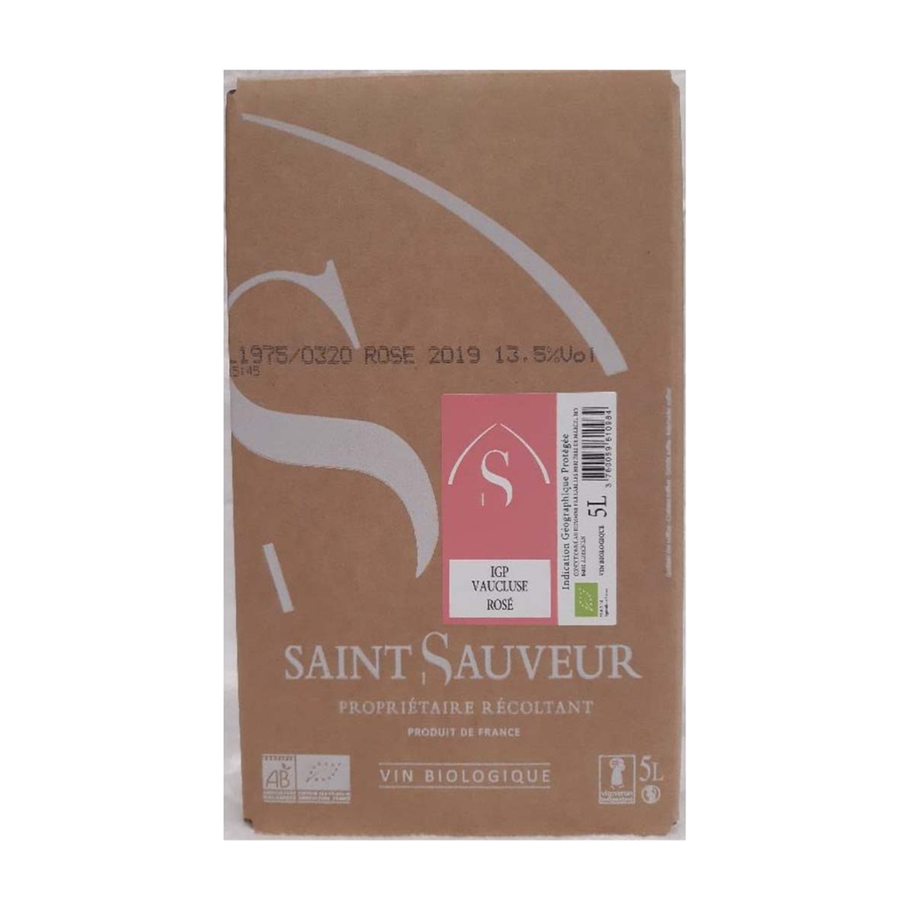 [VZ-RHOVAU-STSAU5L] 5l - Vin de France rosé bio - Château Saint Sauveur