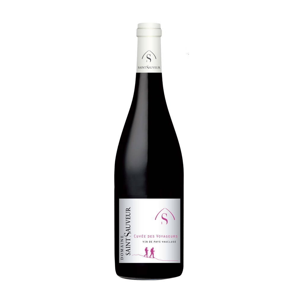 75cl - Vin de Pays du Vaucluse rouge cuvée des Voyageurs bio - Château Saint Sauveur
