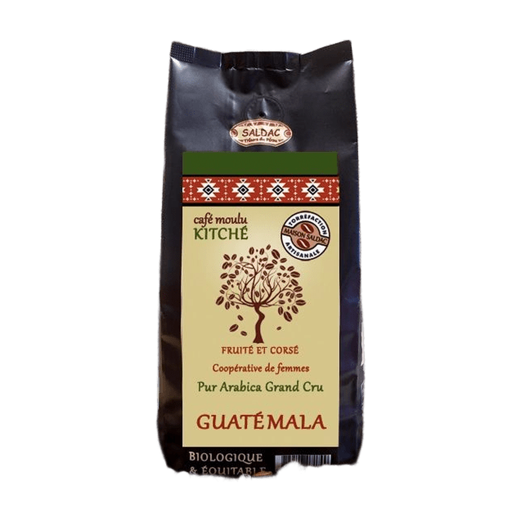 [SD-CAFEM-KIT250] 250g - Café Kitche - Guatemala 100% arabica moulu bio - Saldac